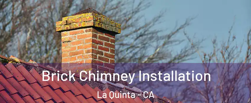  Brick Chimney Installation La Quinta - CA
