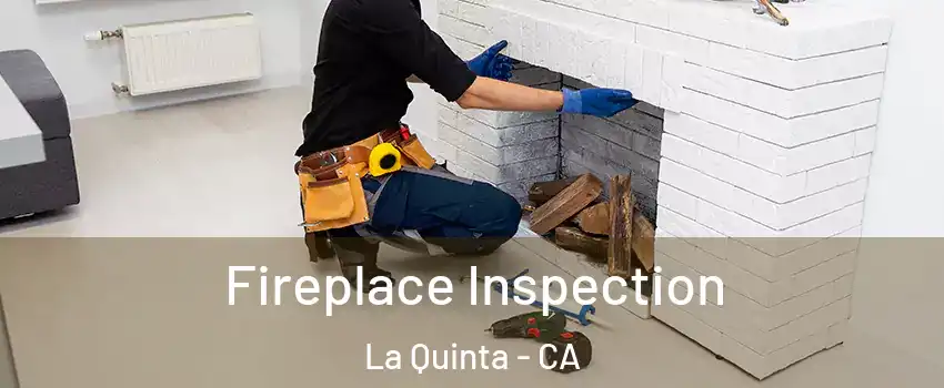  Fireplace Inspection La Quinta - CA