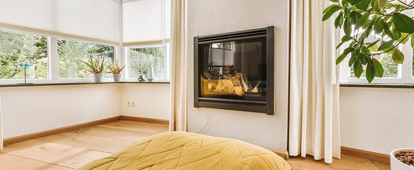Residential Fireplace Ceramic Glass Installation in La Quinta, CA