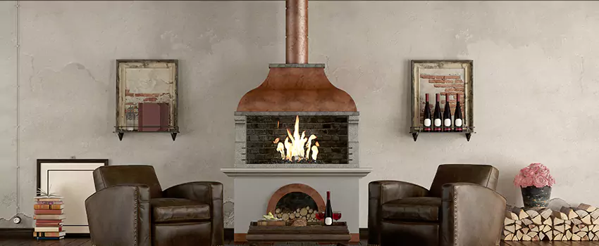Thelin Hearth Products Providence Pellet Insert Fireplace Installation in La Quinta, CA