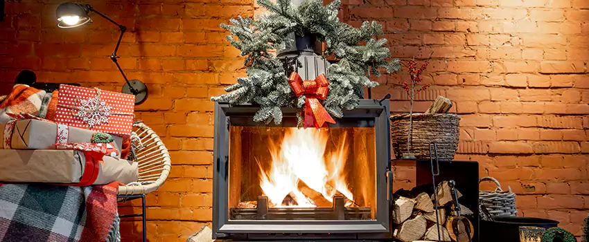Travis Industries Linear Gas Fireplace Installation in La Quinta, California