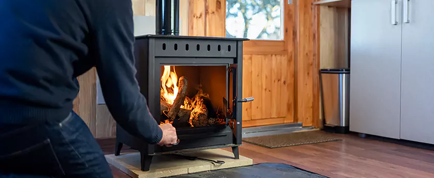 Open Hearth Wood Fireplace Installation in La Quinta, CA