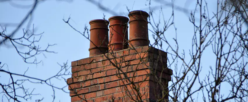 Chimney Crown Installation For Brick Chimney in La Quinta, California