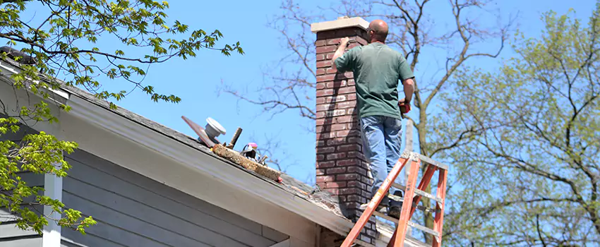 Vinyl and PVC Chimney Flashing Installation in La Quinta, CA