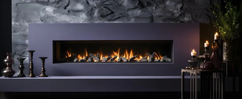 Ember Bed for Ventless Gas Fireplace in La Quinta, CA