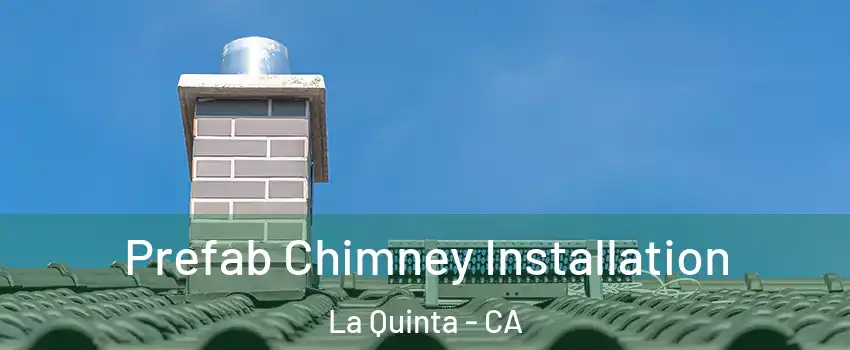  Prefab Chimney Installation La Quinta - CA